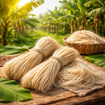Raw Banana Fiber/Biodegradable Fiber - Instant Global Exports - India