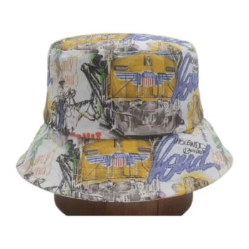 100% Cotton High Quality All Printing Fashion and Sport Bucket Hats and Caps - Cangzhou Yangzi Import and Export Trade Co., Ltd. - China