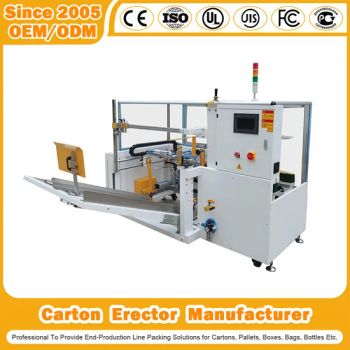 Cartons Erector Manufacturer Box Former Case Molding/Opening/Forming/Erecting Machine Automatic Tape Sealing Bottom Case Erector for Packing Express Parcel Box - Elite Machinery Group Co., Ltd - China