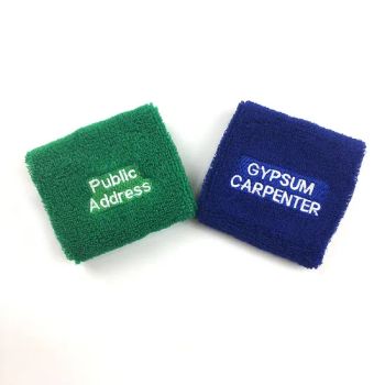 Colorful Sports Wristbands Wrist Sweatbands Wrist Sweat Band, Custom Logo Wrist Support - Zhongshan Xiaolan Lianxin Gifts & Arts Factory - China
