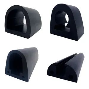 High-Performance Marine Solid D Type Rubber Fender/Rubber Bumper for Wharf and Extruded Marine Boat /Bumper Car - DALIAN YINGYU CO., LIMITED - China