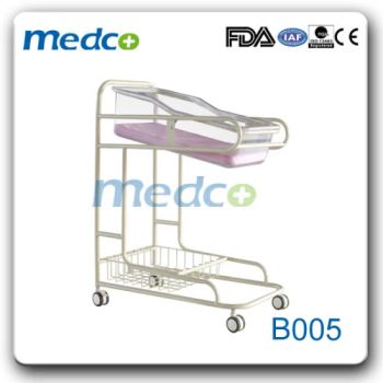 Adjustable Stainless Steel Baby Furniture Pink Baby Cot Color Blue Swing Fixed Style Modern Condition New Model NO. - Foshan Medco Medical Equipment Co., Ltd. - China