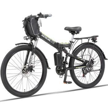 OEM /ODM Keteles 1000W 26" Electric Folding Bike Folding Mountain Bike - Dongguan Keteles Outdoor Sporting Goods Co., Ltd. - China