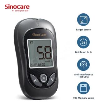 Sinocare Blood Glucose Meter Blood Pressure Test Monitors Glucometer Diabetes Meter Glucose Monitoring System - Changsha Sinocare Inc. - China