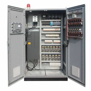 Electric Control Panel Cabinet Power 440 V MCB Count SPN Phase 3 Phase IP Rating IP44 Material Mild Steel Mounting Type - Sun Enterprises - India