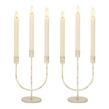 Party Tables Decorations White Metal Candelabras Candle Holder - Fuzhou Liandesheng Trading Co., Ltd - China