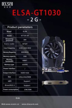 Elsa Nvidia Geforce Gtx 1030 Gddr5 VGA Card, Graphics Cards - Shenzhen ITZR Technology Co., Ltd. - China
