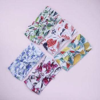 Baby Girl Newborn Infant Nylon Headbands Toddler Hairbands Bows Kids Cute Head Wrap Hair Accessories, Baby Headband Ornaments - Foshan Youyan Clothing Co., Ltd. - China