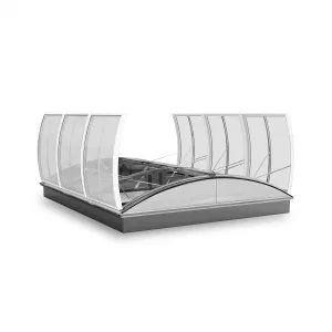 Toprise Natural Roof Skylight Roof Window Natural Smoke and Heat Exhaust Ventilation System - Toprise Energy Saving Technology (Taicang)Co.,Ltd. - China