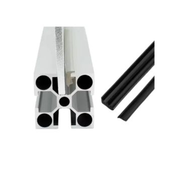Industrial Aluminum Profiles Fittings Embedded Plastic Strips for Panel Mounting and Sealing Elastic Embedded Strips - Chengdu Hf Future Technology Co., Ltd. - China