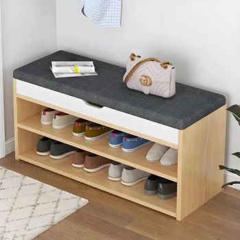 Modern and Simple Shoe Cabinets/Racks Style Simple Origin China Condition New Layer 5 Layers Model NO. shoe Certification - Shandong Zhishang Zhipin Customized Furniture Co., LTD - China