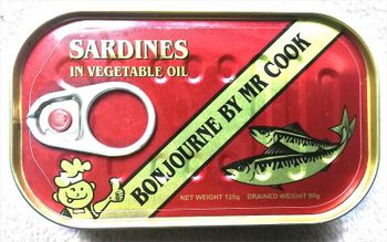 Canned Sardines in Vegetable Oil 125ml Club Can - Sindo Industrial Co Ltd - China