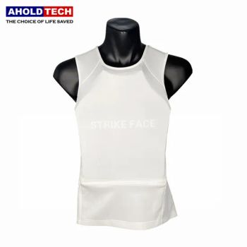 White Aholdtech Genuine Lightweight Nij Iiia Tactical T-Shirt Vest - Ningbo Ahold Security Technology Co., Ltd. - China