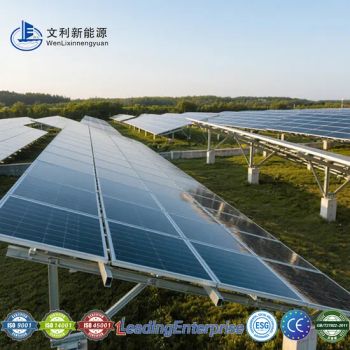 High Quality Solar Tracker Bracket for Solar Ground Mounting Roof System Photovoltaic Support Solar Accessories Solar Brackets - Tianjin Wenli New Energy Technology Co., Ltd. - China