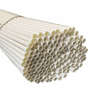 PVC Electrical Conduit Shape Round Colour White Material PVC Head Shape Round Country of Origin Made in - National Pipe Co. - India
