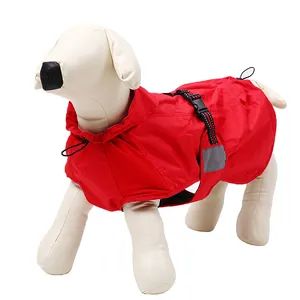 Dog Clothing Suppliers New Reflective Pet Raincoat Jacket Manufacturer Small Large Dog Raincoat - Ningbo V.k. Industry And Trading Co., Ltd. - China