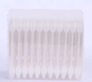 Baby Safety Tips Paper Cotton Swabs Ourd Head Design Prevents Excessive Penetration Baby's Ears and Nose - AIJIE COTTON SWAB LTD. - China