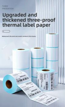 Thermal Paper Labels - Self-Adhesive Sticker Rolls for Direct Thermal Printers - Mystech Woods Automation Technology (Dongguan) Co., Ltd. - China