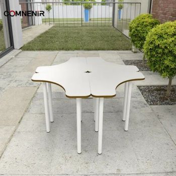 Modern Indoor Collaborative Desk Chair Furniture Educational Supplies for Universities Schools Malls Outdoor Living Room Use - Hebei Comnenir Furniture Sales Co., Ltd. - China