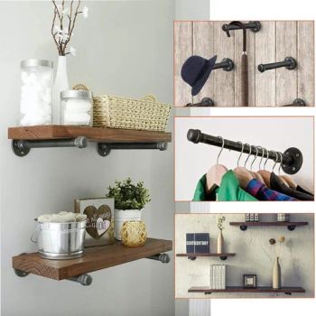 American Wall Hanging Bathroom Towel Rack Industrial Furniture Amazon Hot Selling Wall Shelf Bracket - Hebei Hanghong Trading Co., Ltd. - China