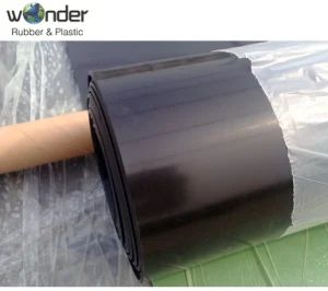 Abrasive Multiply Ep Ee Polyester Fabric Conveyor Belt for Wood Port Grain Coal Cement - Wonder Rubber & Plastic Co., Ltd. - China