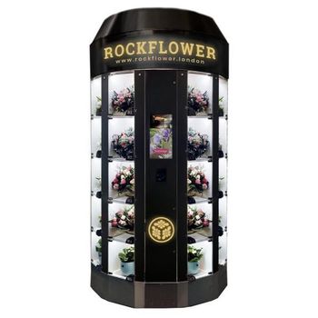 Automatic Flower Vending Machine with Refrigeration Smart Fresh Bouquet Dispenser for Commercial Retail Applications - senesie mfg llc - United States