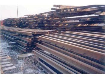 R50 R65 Rail Iron Profile Processing Train Used Rail Railway Track Railroad Steel Rails Railway Scrap Metal for Building - VERTEX TRADING LIMITED - United Kingdom