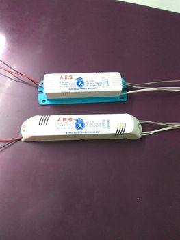 AES Plastic Electric Ballast 36-40 Wattage, 36/40 Brand AES THD (%) 90% Phase single Condition New Lamp Life Long Voltage - Azhari Electrical Engineering Services - India
