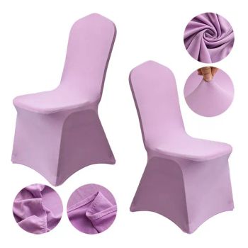 Luxury High Quality Elastic Banquet Chair Cover Wedding Polyester Knitted Spandex Chair Cover - Shaoxing City Xinlan Textile CO., LTD. - China