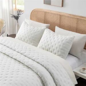 Wholesale High Quality Microfiber Filling 100% Polyester Pillowcases Quilted Bedspread - Qingdao Jaje Import&Export Co., Ltd - China