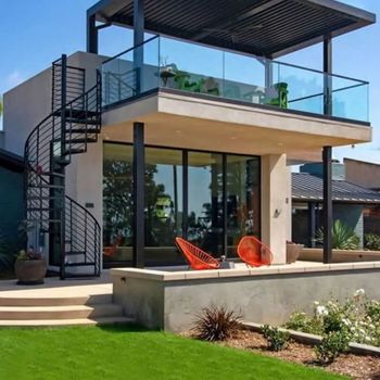 Balcony Glass Railing, For Construction Design Bar Material Glass Position Balcony Size/Dimension 4 Ft Glass Thickness 8 - The Art Of Glasso - India