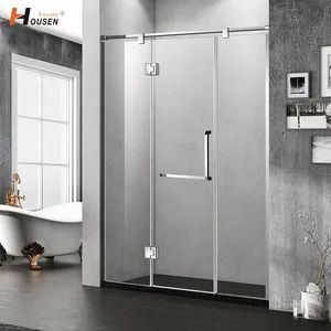 Factory Custom Designed Bathroom Sliding Toughened Glass Shower Room - Anqing Homewell Wood Co., Ltd - China