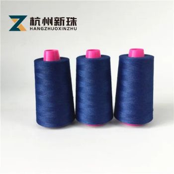 420d/3 High Tenacity Polyester Bonded Sewing Wire Waterproof Tex 135 Sewing Thread for Leather Shoes Dyed Pattern - Hangzhou Xinzhu Wire Belt Co., Ltd. - China