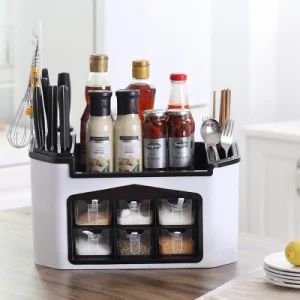 Multifunctional New Product Kitchen Storage Box Household Storage Rack Seasoning Flavor Bottle Cans Combination Knife Rack - Hangzhou Bestsuppliers Foreign Trade Group Co., Ltd. - China