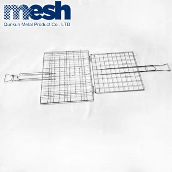 Wholesale Grilling Basket Roast Folder Tool Handle BBQ Tools - Hebei Qunkun Metal Products Co., Ltd. - China