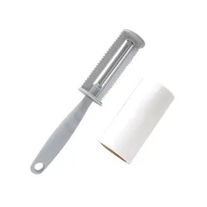 Household Adhesive 10cm 30 60 90 100 Sheets Tear Paper Sticky Clothes Dust Lint Roller for Pet Hair Removal Cleaning - Fenghua Technology Development Co Ltd - China