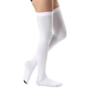 Anti-Embolism Thigh High Medical Compression Socks 13-18mmhg Compression Stockings - HANGZHOU WEIZE IMP & EXP CO., LTD. - China