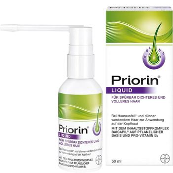 Bayer Priorin Liquid Spray, 50 ml Shelf Life 2 YEARS Place of Origin -  DAEWKAEW PANTAMANG Co., Ltd - Thailand