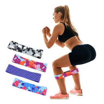 Bespoke Camouflage Colorful Stretch Workout Bands for Home Gym Fitness Customized Brand Logo Sublimation Printed Leopard Yoga Hip  - DONGGUAN TIANCHEN GARMENT TECHNOLOGY CO., LTD. - China