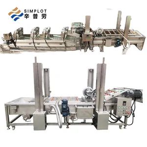 Commercial Automatic Fruit Vegetable Bubble Washer SUS304 Water Circulation Cleaning Equipment - Henan Simplot Intelligent Technology Co., Ltd. - China