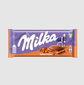 Milka Toffee Cream 100g - Delicious European Chocolate Bars - Exigentelaxia Unipessoal Lda - Portugal