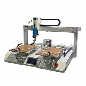 Ra Three-Axis Electric Servo Screw Locking Robot for PCB Assembly Automation System / Torque Control (with automatic feeder) - Dongguan Rongan Electromechanical Equipment Co., Ltd. - China