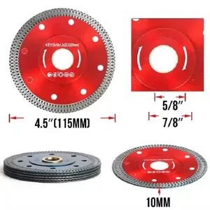 Made in China 115 Metal Cutting Circular Saw Blade Diamond Ring Saw Blade Cutting Tile Glass - Taizhou Precision Abrasive Tools Trade Co., Ltd. - China