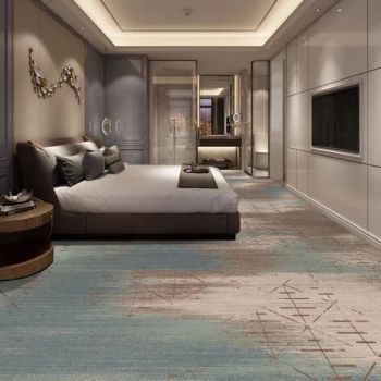 Stylish Handmade Abstract Acrylic Rugs Hotel Home Commercial Wool Wall-to-Wall Carpet Customized - Hefei Dongfang Qifu Carpet Co., Ltd. - China