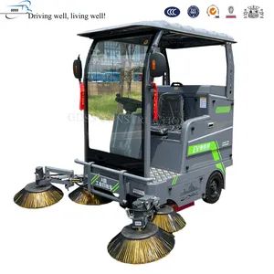 Industrial Heavy Duty Floor Cleaning Scrubbing Machine Electric Best Mini Small Street Sweeping Truck Sweeper for Street Cleaning - GDSS CONSTRUCTION LIMITED - China