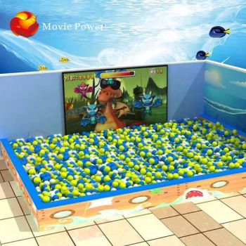 Children Amusement Park Earn Money Happy Croquet Interactive Projector of Kid - Guangzhou Movie Power Technology Co., Ltd - China