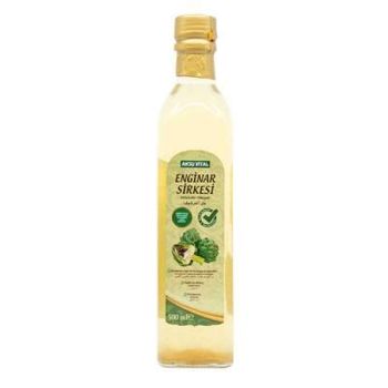 Aksuvital 500 ml Natural Artichoke Vinegar from Turkey Liquid Raw Processing Best Quality and Price - AKSUVITAL DOGAL URUNLER GIDA SANAYI VE TICARET ANONIM SIRKETI - Turkey
