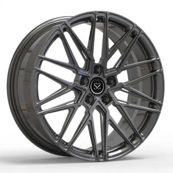 Forged 1 PC Wheels Monoblock 20inch Staggered Matte Gun Metal Disc Spokes for Luxury Volkswagen T5 Car Rims - Wuxi Susha Auto Parts Co., Ltd. - China