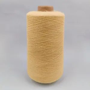 Fireproof Cut Resistance PARA Aramid Yarn MOQ 25kgs Pattern Raw Trademark GT Color Yellow Origin China Twist Regular Evenness - Tianjin Glory Tang New Material Co., Ltd. - China