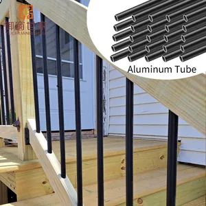 Villa Interior Staircases Backyard Railings Aluminium Fencing for Deck - Foshan Yuchuang Shijia Metal Products Co., Ltd. - China